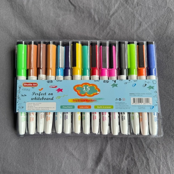 Shuttle Art Dry Erase Marker Set - Picture 3 of 3
